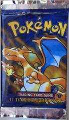 Pokemon Base Set 1st Edition Booster Pack - Charizard Artwork